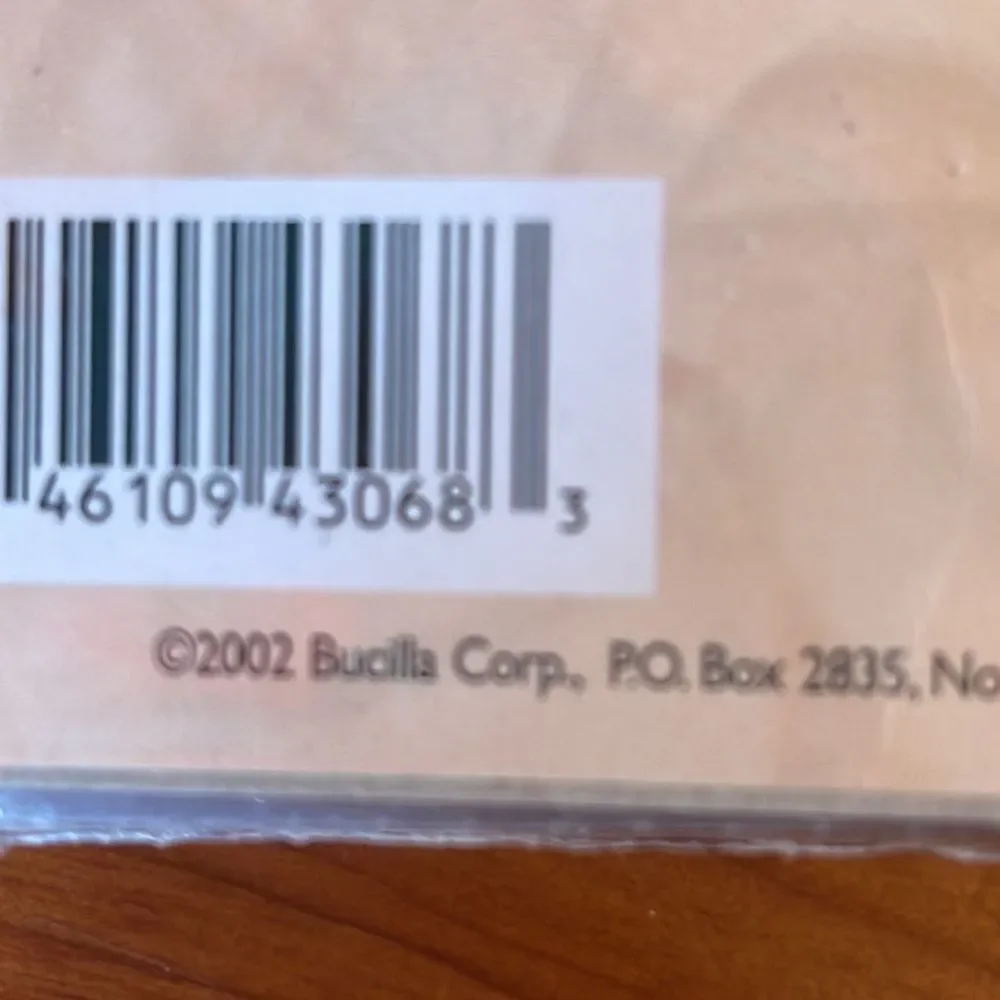 Bucilla Counted Cross Stitch for Baby Blue Jean Teddy Bear New Unopened